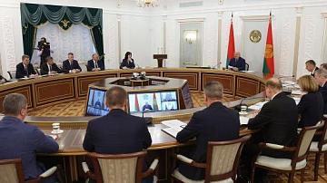 Президент Беларуси А. Лукашенко собрал селекторное совещание