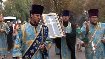 Крест Евфросинии Полоцкой доставили в Гомель