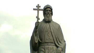 Delegation of St. Petersburg visited the Church of St. Sergius of Radonezh