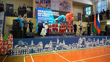 В Бресте прошла международная матчевая встреча по боксу