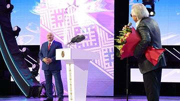 The nominal star of the People's Artist of Russia Y. Antonov was lit in Vitebsk