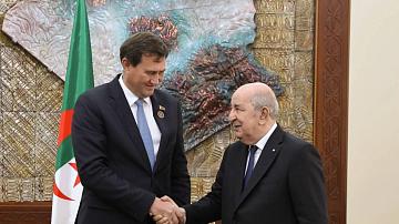 Белорусская делегация с визитом в Алжире