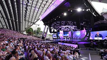 "Cherish your history and your traditions, they are our future". Lukashenko opens Slavianski Bazaar in Vitebsk