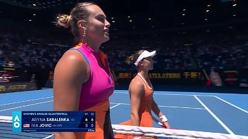 Арина Соболенко в полуфинале чемпионата по теннису