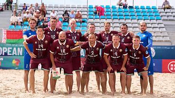 Belarusians win in the first match of the Euro Beach Soccer League Superfinal