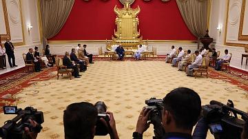 The President of Belarus is on an official visit to the Republic of the Union of Myanmar