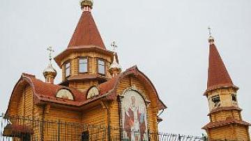 New Orthodox church in village of Zakhody, Shklov district