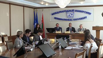 Future lawyers compete in a competition on the Nuremberg Trial