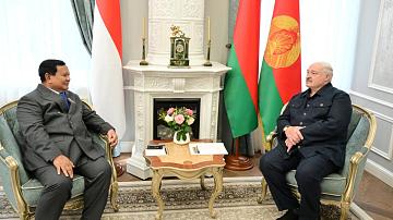 The meeting of the Presidents of Belarus and Indonesia took place in Minsk