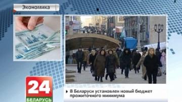 В Беларуси установлен новый бюджет прожиточного минимума