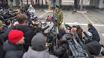 По поручению Президента Госпогранкомитет организовал работу зарубежных журналистов у белорусско-украинской границы