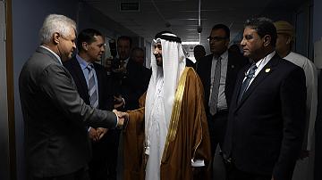 The Arab Parliament delegation visited the Belarusian Institute of Strategic Research
