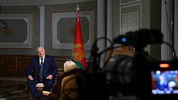 Первый фрагмент интервью Александра Лукашенко показали в США