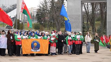 В Минске стартовал 60-й «Звёздный поход» по местам боевой и трудовой славы белорусского народа