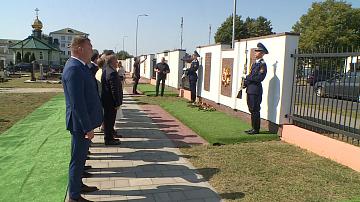 A memorial plaque was unveiled in Brest in honor of the defenders of the Brest Fortress from the Vladimir Oblast of Russia
