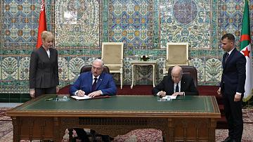 Aleksandr Lukashenko and Abdelmadjid Tebboune held talks