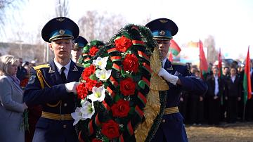 В Кобрине перезахоронили останки 12 мирных жителей 