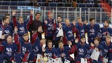 The “Griffins” team of the Central District of Minsk won the finals of the national hockey competition among children and teenagers the “Golden Puck”.