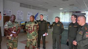 The delegation of the Republic of Zimbabwe visited the Military Faculty of BSU