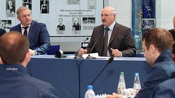 Alexander Lukashenko encourages HC Dinamo Minsk to show a good play