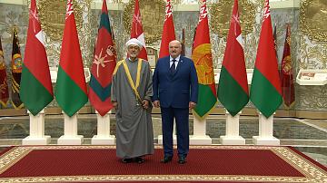 Aleksandr Lukashenko held talks in Minsk with Sultan of Oman