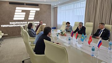 Представители медиасферы стран ЕАЭС посетили Белтелерадиокомпанию 