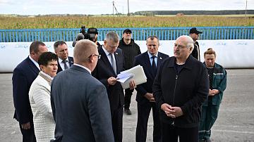 Президент с рабочей поездкой в Могилёвской области 