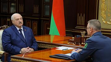 Президент принял с докладом Председателя ГТК В. Орловского 