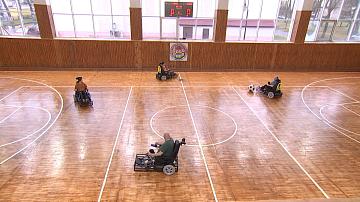 В Витебске создана первая в Беларуси команда по футболу на электроколясках