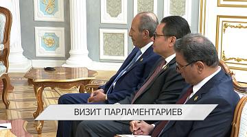 Александр Лукашенко провёл встречу с председателем Арабского парламента