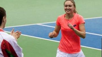 Belarus’ Aleksandra Sasnovich advances to Roland-Garros Women’s Singles Round 2