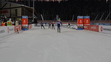 The Belarusian won the men's mass start at the second stage of the Commonwealth Biathlon Cup