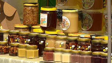 Orthodox believers celebrate the Honey Savior