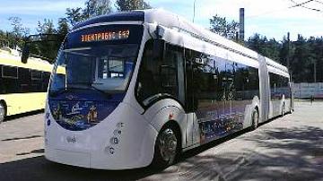 First electric buses appeared in Minsk