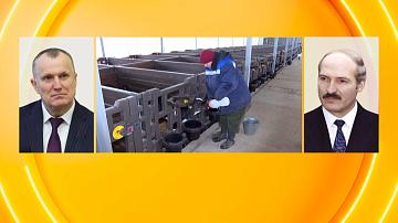 The President listened to the report of the Chairman of the Mogilev Oblast Executive Committee