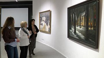 Картины белорусских классиков представлены во Дворце искусства