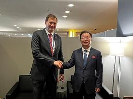 M. Ryzhenkov discussed the opening of the embassy in Pyongyang and visa-free travel to the DPRK