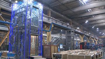 High-speed elevator tests are underway in Mogilev
