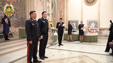 Молодых сотрудников, наставников и ветеранов УВД Минской области чествовали в столице