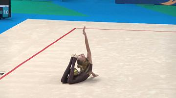 Белорусская спортсменка Кира Бабкевич стала чемпионкой Европы по художественной гимнастике 