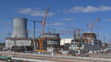Press tour for foreign media organized at construction site of BelNPP