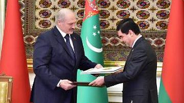 Завершился официальный визит в Туркменистан