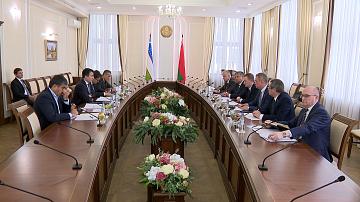 A. Turchin held talks with Deputy Prime Minister of Uzbekistan Jamshid Khodjaev