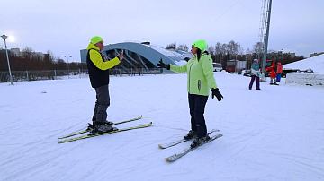 The capital's playgrounds are ready to receive winter sports enthusiasts 