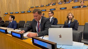 Глава МИД выступил на мероприятии в рамках Генассамблеи ООН 