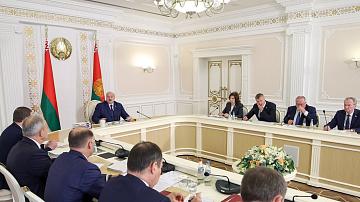 A. Lukashenko called a meeting on forecast documents