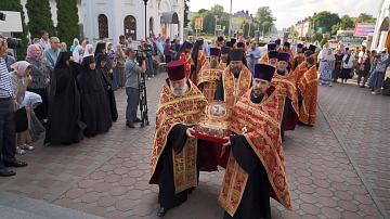 Мощи Георгия Победоносца в Бобруйске