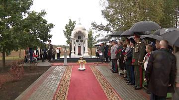 The first memorial chapel was opened in Belarus