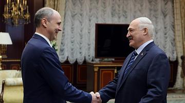 А. Лукашенко встретился с губернатором Свердловской области России Д. Паслером