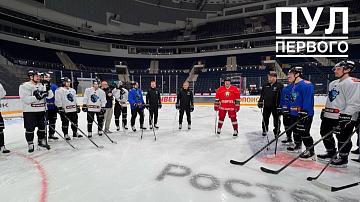 Aleksandr Lukashenko: Dinamo Minsk hockey players have earned the title of the people's team